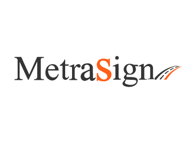 Metra Sign