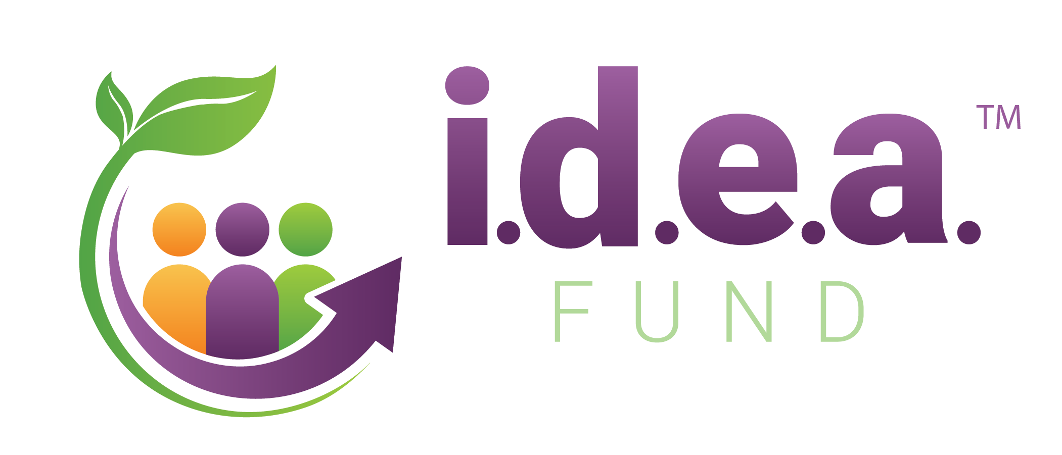 i.d.e.a. Fund logo with trademark symbol. Idea Fund stands for inclusion, diversity, environment, and acceleration